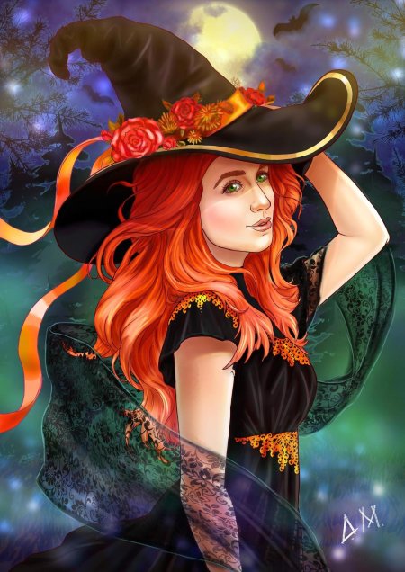 Рыжая ведьмочка