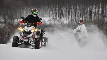 Зимний квадроцикл