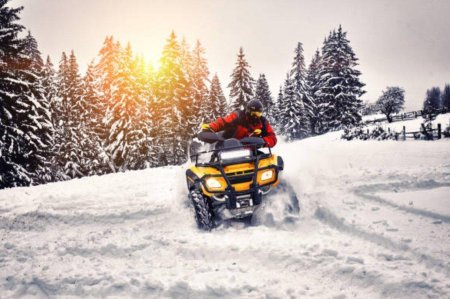 Квадроцикл зима