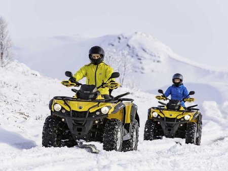 Зимний квадроцикл