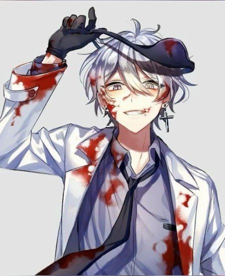 Аниме демон мальчик Yandere