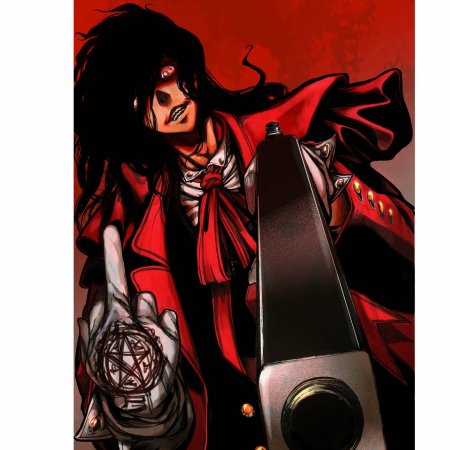 Ван Хельсинг аниме Алукард