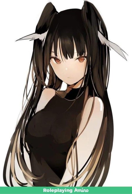 Тянки с черными волосами