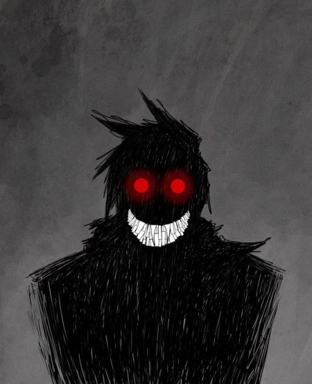 Тень с красными глазами