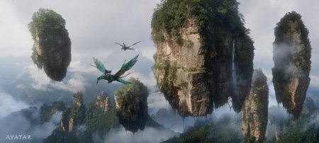 Горы Аллилуйя в фильме аватар