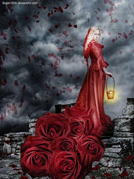 Готическая роза