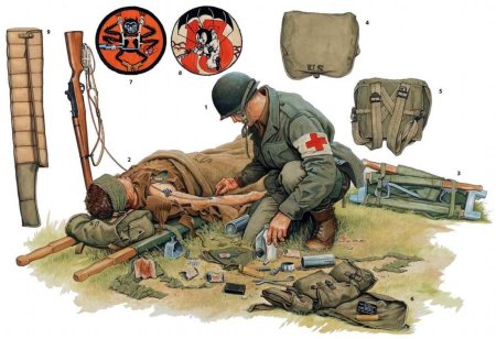 Медик армии США второй мировой