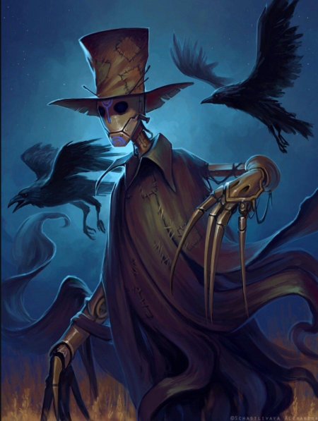 Злодей фэнтези арт