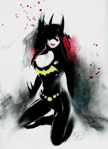 Бэтмен с девушкой