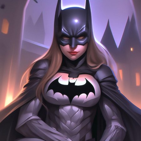 Бэтмен с девушкой