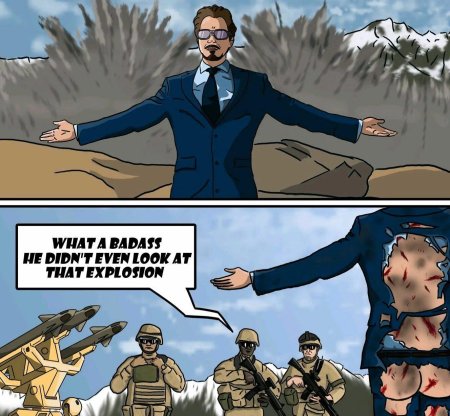 Крутые парни не оборачиваются на взрыв