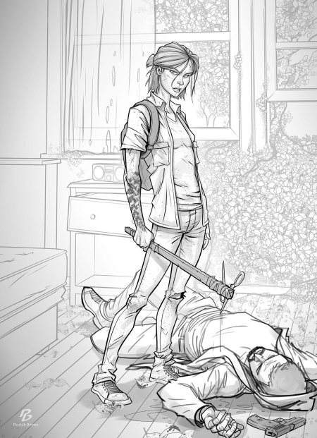 Патрик Браун скетч