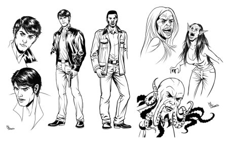 Гримм сериал рисунки