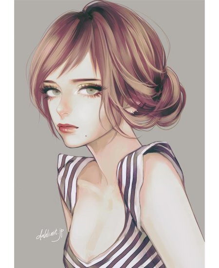 Девушка арт