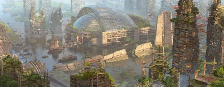 Затопленный город постапокалипсис