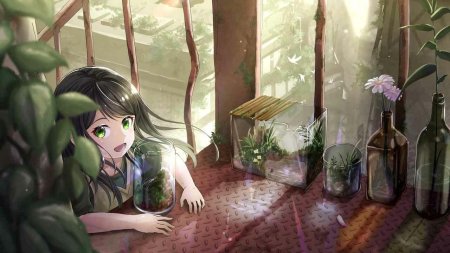 Аниме растения