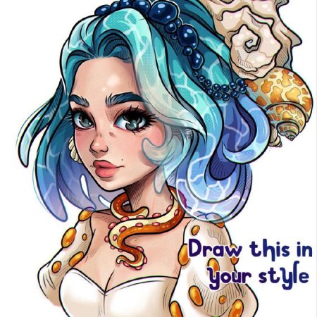 Кристина Каспи drawthisinyourstyle