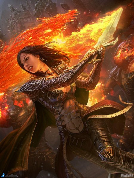 Девушка маг