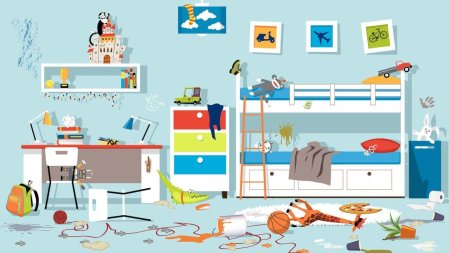 Детская комната мультяшная