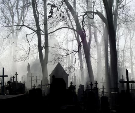 Викторианская псевдоготика кладбище