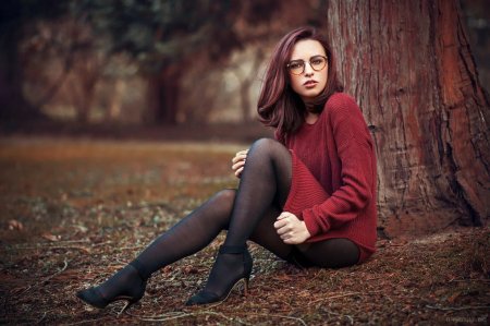 Фотосессия в колготках