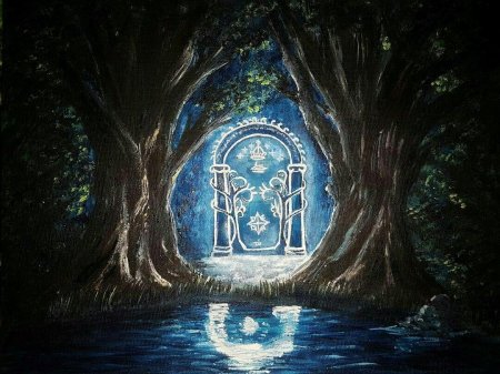 Ворота Мории Властелин колец