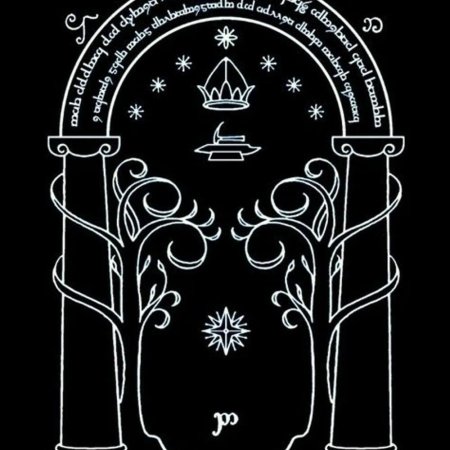 Властелин колец дверь в Морию