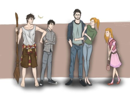 Аврор Поттер арт