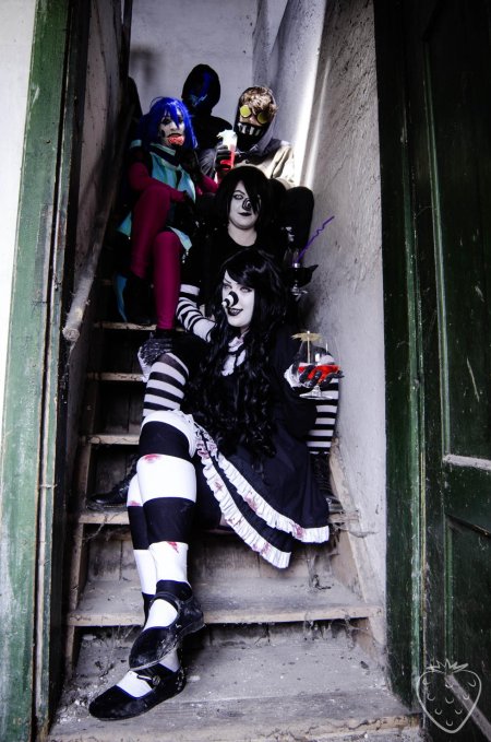 Крипипаста смеющийся Джилл косплей