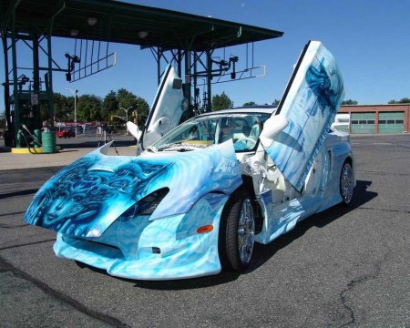 Тюнингованная машина