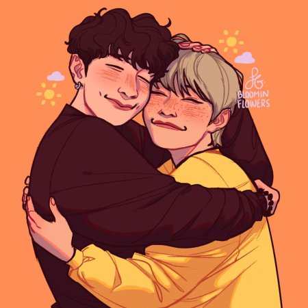 Феликс Минхо и Хёнджин арт