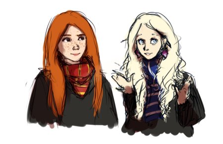 Полумна и Джинни