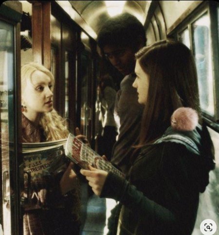 Джинни Уизли и Полумна Лавгуд