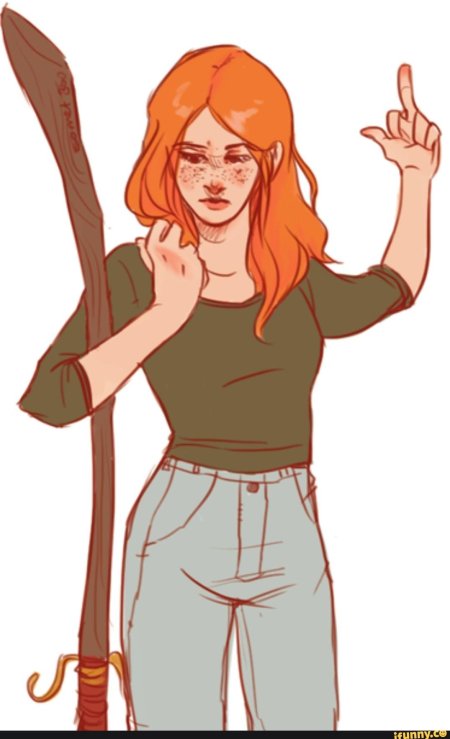 Джинни Уизли арт