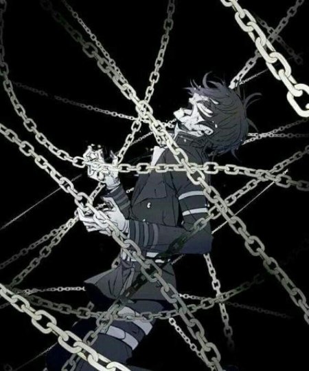 Аниме парни в цепях