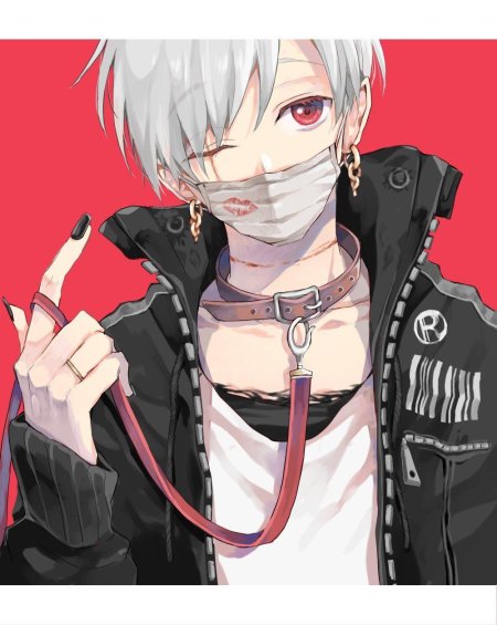 Аниме пацаны с ошейником