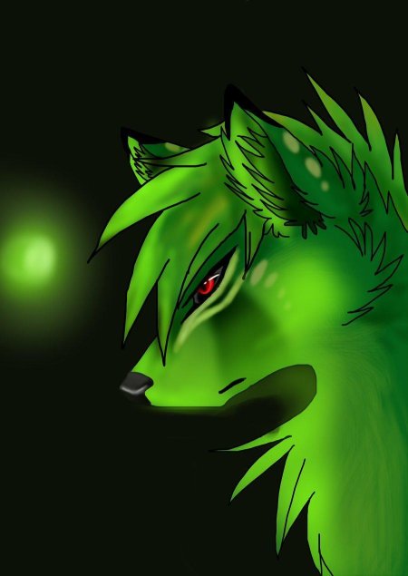 Зеленый волк