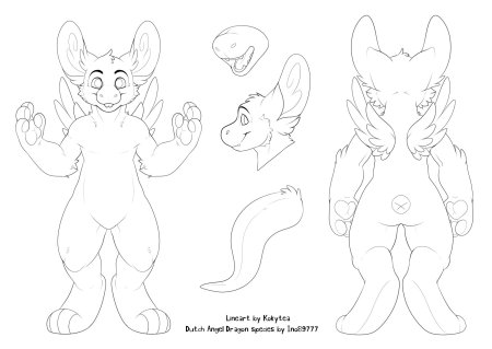 Ангельский дракон референс