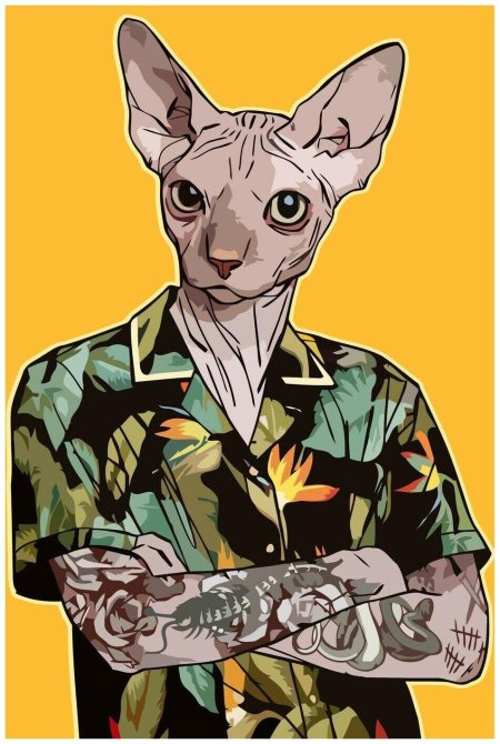 Сфинкс хуманизация кот сфинкс