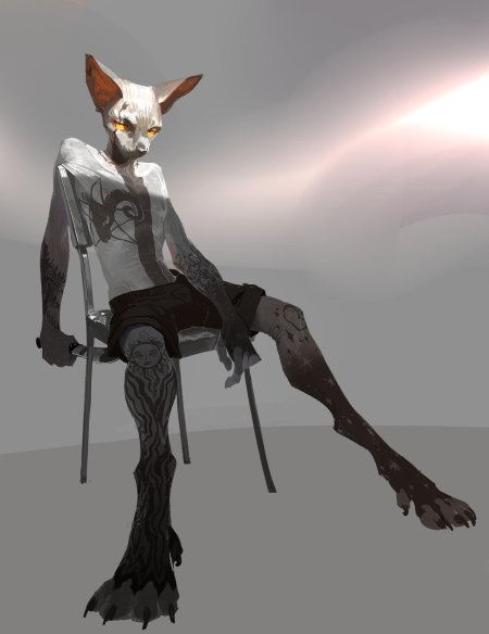 Фурри сфинкс