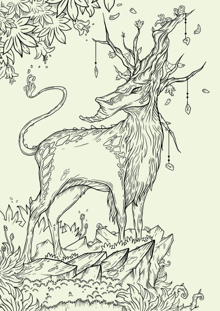 Олень хранитель леса