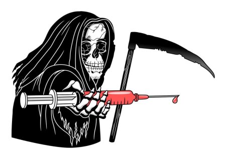 Смерть с косой наркомания