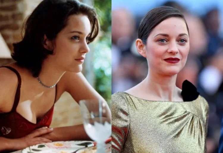 Марион Котийяр тогда и сейчас