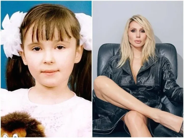 Лобода в молодости детстве