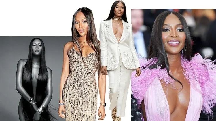 Наоми Кэмпбелл в молодости