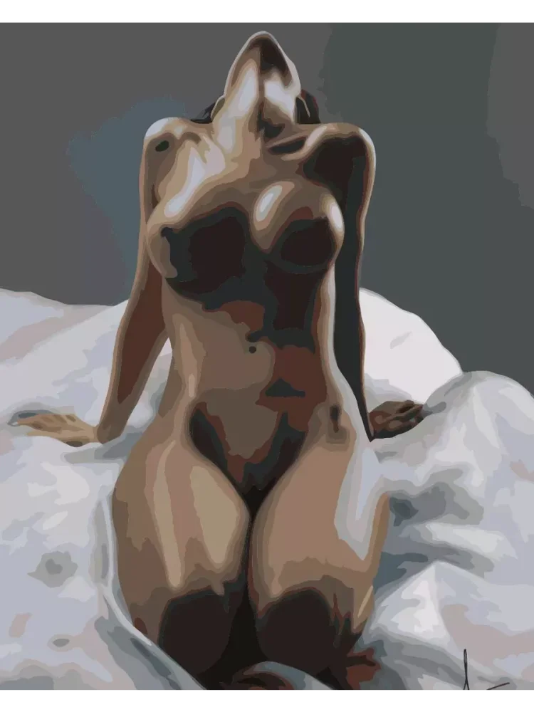 Красивое голое тело женщины